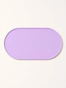1pc Cat Feeding Mat, Non-Slip Waterproof Anti-Spill Design, Oval Pet Food Mat With Raised Edge And Feeding Port - Easy To Clean Durable Surface, Suitable For Dry And Wet Food, Scratch-Resistant Protective Mat, Also Suitable For Dog Bowls (Compatible With Cat/Dog Bowls), Multi-Pet Households, Dog Owners - Multicolor - View 14