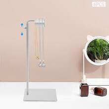 YUNRUX Handbag Stand, Adjustable Height Handbag Holder, Large Handbag Stand With D-Shaped Head - 6Pcs - View 9