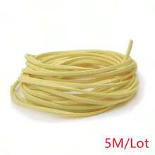 WGRXIRANYKM 5/10/20M Korean Velvet Leather Cord Double-Sided Velvet DIY Handmade Jewelry Accessories Woven Bracelet Necklace Rope - Korean Wool Yarn - View 14