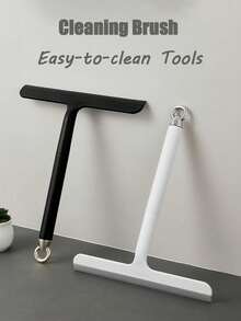 1 buah/Pembersih Genggam Multifungsi, Cocok untuk Pintu Kamar Mandi, Jendela dan Kaca Mobil, Alat Pembersih Tahan Lama, Pembersih Permukaan Kaca, Struktur Plastik/Silikon, Pegangan Ergonomis, Cocok untuk Dapur, Kamar Mandi, Cermin, Ubin, Meja Dapur, Pembersih Multi-Permukaan Hemat Ruang - Beraneka warna - View 4