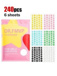 1440/1200/960/480/240/40pcs, Star Pattern Face Stickers, Essential For Photography And Face Painting, Suitable For Various Parties, Gatherings And Entertainment Activities. For Decorative Use Only. - Pink - View 18
