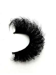 7 Paar 22mm dicke, dichte und niedliche Kunst-Nerz-Wimpern, erzeugen Katzenaugen-Look, natürlich flauschig, übertrieben flauschige künstliche Wimpern, super dicht und langanhaltend 9D-Effekt, dichte lockige Wimpernverlängerung, ideales Make-up-Geschenk für Frauen und Mädchen. - Schwarz - Übersicht 8