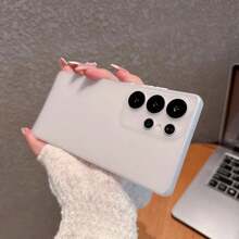 薄款磨砂防震手機殼，適用 Galaxy A57 A37 A17 A07 A56 A36 A26 A16 A06 A05 A15 A25 A35 A55 A12 A13 S24 Plus S25 FE S26 Ultra - 無色 - 查看 6