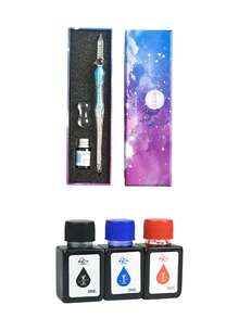 Pulpen Celup Kaca untuk Pelajar, Pulpen Kristal, Hadiah Bisnis, Pulpen Sampel, Hadiah Acara Sekolah, Hadiah Ulang Tahun, Kembali ke Sekolah - Beraneka warna - View 22