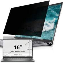 Layar Pelindung Privasi Laptop 13,3 Inci, 14 Inci, 15,6 Inci, 16 Inci, Rasio Aspek 16:9/16:10 Kompatibel dengan Lenovo HP Envy XPS, Pelindung Filter Cahaya Biru Anti Silau yang Dapat Dilepas - View 14