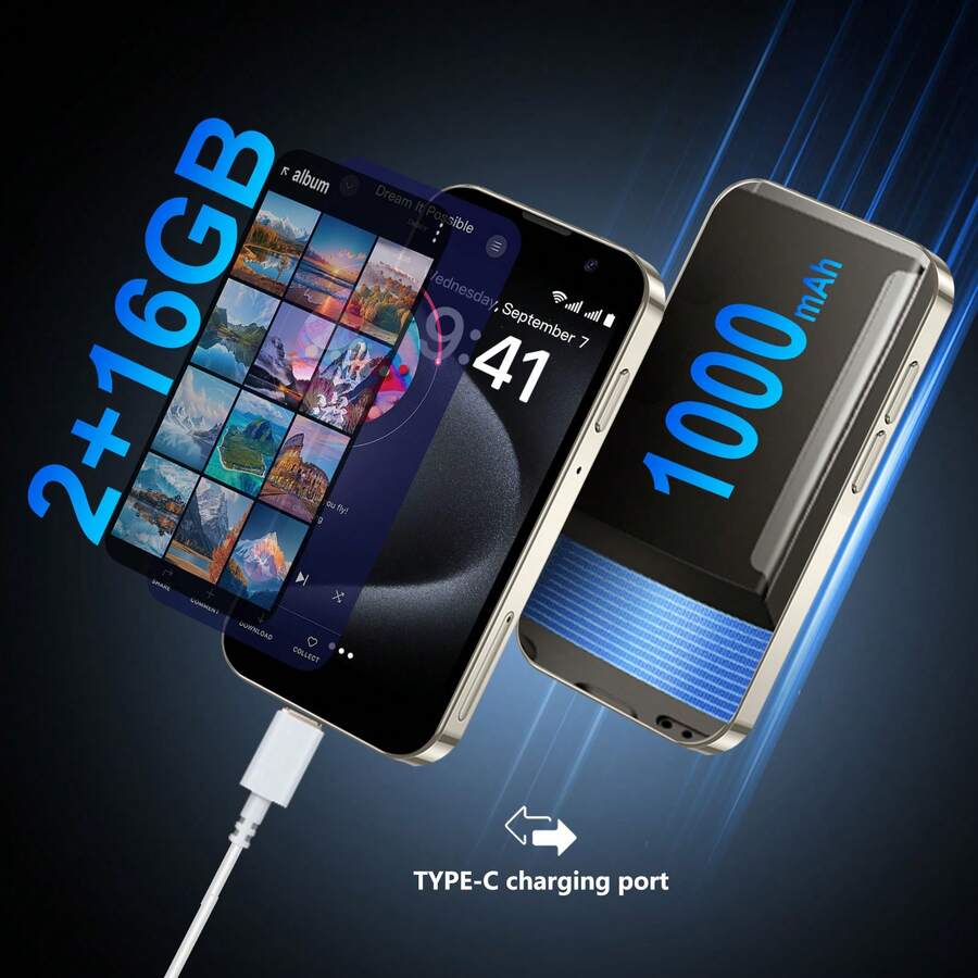 SOYES Téléphones portables - Rose bonbon - Voir 1