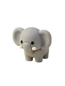 1pc Neutral Baby Jungle Animal Soft Decor, For Dessert Table Decoration, Forest Style Cake Topper, Suitable For Baby Shower And Birthday Party - Multicolor - View 8