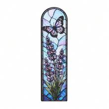 Painted Glass Floral Acrylic Bookmark, Fashionable Artistic Reading Accessory, Unique And Charming Appearance, Suitable For Birthday, Mother's Day, World Book Day And Various Festivals, Ideal Gift For Women And Female Book Lovers - One Size - View 17