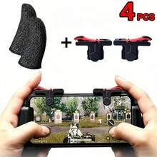D9 Mobile Game Controller Buttons, Mobile Gamepad Auxiliary Shooting Game Controller Buttons, Delta Force Auxiliary Shooting Shortcut Game Buttons - Multicolor - View 1