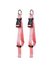 NYXIA 1/2/3/4pcs Travel Luggage Strap Clip Anti-Theft Hanging Buckle, Multifunctional Suitcase Jacket Holder Outdoor Backpack Fixed Strap, Portable Bag Clip - Multicolor - View 12