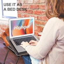 Folding Laptop Table Stand Bed Tray Sofa Lap Portable Computer Desk Breakfast - View 4