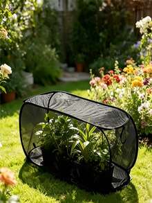 Foldable Plant Protection Cover, Durable Lightweight Breathable Gardening Shade Cover, Suitable For Vegetables, Fruits And Seedlings, Effectively Protects Growing Seedlings From Small Wild Animals And Harmful Insects - Multicolor - View 11