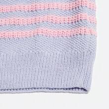 Adidas Spring/Summer Women's Fashion Slim Fit Dopamine Knit Comfortable Sports Casual Round Neck Tank Top JI7053 - Light Purple/white/pink - View 4