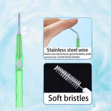 Phone Charging Port Dust Cleaning Tool, Earpiece Dust Removal, Speaker Hole Cleaning Brush, Phone Port Cleaning Gadget - A - View 3