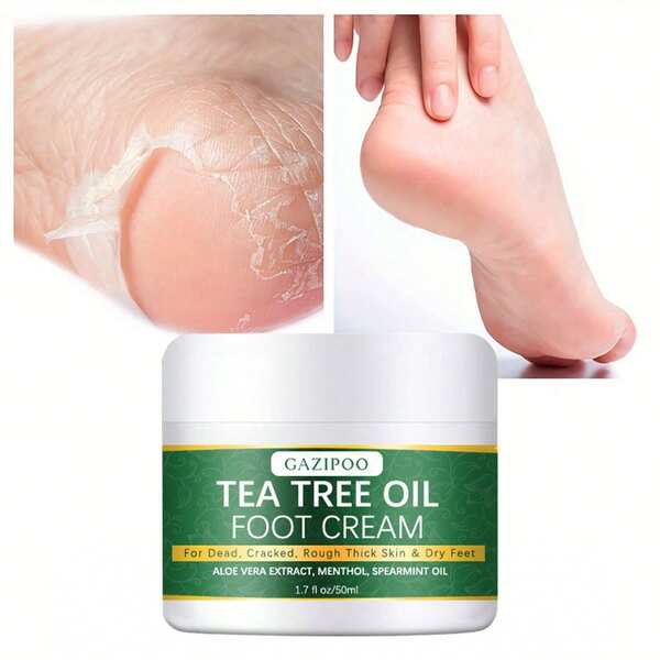 Green Tea Foot Cream Moisturizing Anti-Peeling Hydrating Foot Cream 50g
