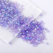 YONGNING 多色透明 AB 樹脂非熱熔水鑽 3-5mm 平底樹脂水晶 DIY 裝飾套組 - 3mm 3100pcs - 查看 4