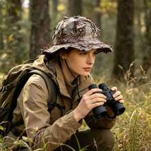Camouflage Leaf Baseball Cap, 3D Realistic Leaf Hunting Hat, Suitable For Wildlife Photography And Camping - Multicolor - View 3
