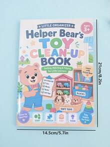 Buku Latihan Sortir Logika Menyenangkan untuk Anak-Anak, Buku Kerja Pengenalan dan Menulis Benda Sehari-hari, Perlengkapan Belajar Kembali ke Sekolah, Buku Catatan Hadiah Kelas untuk Guru - MultiWarna - View 7