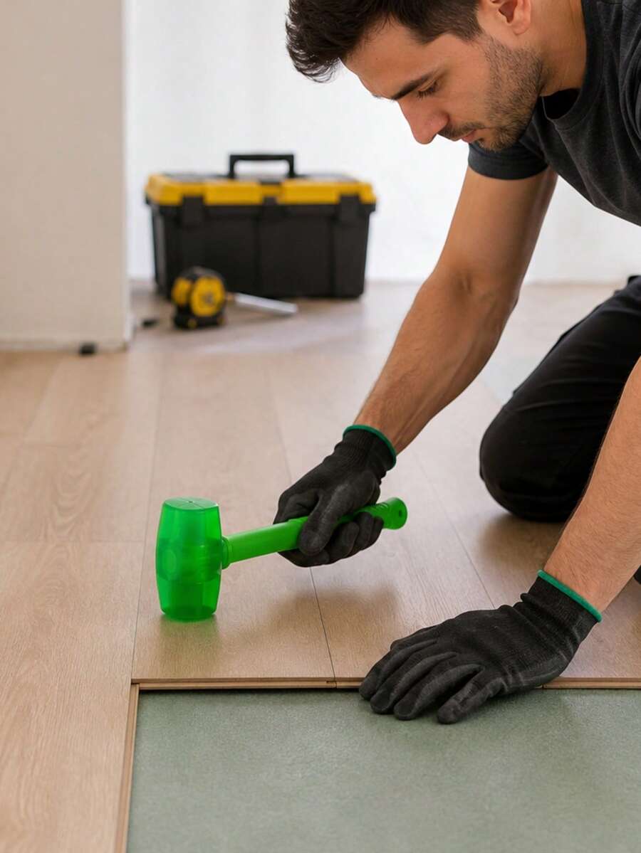 Heavy-Duty Rubber Mallet For Flooring, Tile, And Assembly Installation - A - View 1