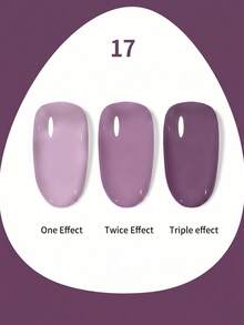 Hassleless 1pc 0.5oz (15ml) Translucent Nude Pink Gel Nail Polish - Use LED Nail Gel, Create Long-Lasting Nails In Minutes, Suitable For All Seasons - Multicolor - View 11