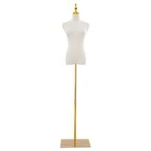 YUNRUX Adjustable Mannequin For Clothing Stores, Women's Model, Dress Display Model, Bridal Gown Stand - C - View 9