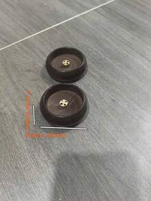 1件手工黑胡桃木圓形香爐－天然紋理設計，無需用電，家居裝飾，冥想與茶道使用－萬聖節、聖誕節、復活節、感恩節禮物，靈性裝飾，健康愛好者的理想選擇 - 多色 - 查看 16