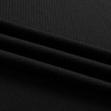PUMA Unisex American Retro Solid Color Logo Print Crew Neck Loose Short Sleeve T-Shirt 520759-01 - Black - View 6