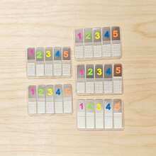 5pcs Colorful Fluorescent Index Tabs Cartoon Animal Letter Number Page Divider PET Writable Sticky Notes Notebook Classification Labels Bookmark Indicator Stickers Student Stationery Back To School Essentials - one-size - View 16