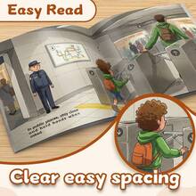 Children's Self-Protection Safety Story Book Set, Children's Personal Safety Picture Books, Early Learning Education Reading Books For Daily Danger Awareness, Suitable For 3+ Preschool Children - Children's Security Picture Books - View 6