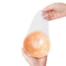 1 Pair Plus Size Self-Adhesive Breast Lift Pads, Reusable Invisible Breast Shaping Pads, Seamless Design - Multicolor - View 6
