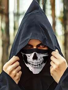Dark God Set, Cloak, Mask - Essential For Festivals, Perfect Helper For Role-Playing, Festive Costume Accessories - Multicolor - View 5