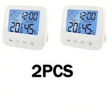 1pc/2pcs New LCD Digital Temperature Baby Room Humidity Meter Backlight Home Indoor Electronic Hygrometer Thermometer Weather Station - Multicolor - View 7