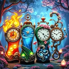 1件鑽石畫套裝，圓鑽DIY鑽石畫，全鑽手工藝，適合居家牆面裝飾禮物 - 圓鑽 - 查看 11