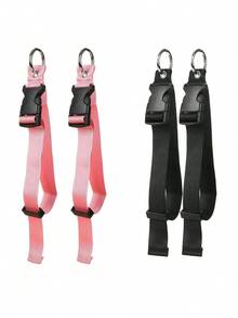 NYXIA 1/2/3/4pcs Travel Luggage Strap Clip Anti-Theft Hanging Buckle, Multifunctional Suitcase Jacket Holder Outdoor Backpack Fixed Strap, Portable Bag Clip - Multicolor - View 15