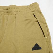 Adidas Celana Panjang Pria Simple Nyaman Model Tapered untuk Olahraga Kasual, Musim Semi/Musim Gugur, JI8676 - Cokelat Khaki - View 2