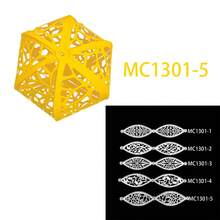 Combination Lotus Metal Cutting Dies For Card Making Kit Embossing Paper Die Cuts Scrapbook Machine Stencils Storage Pockets Supplies - MC1301-1 - View 15