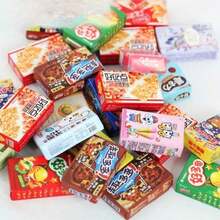100pcs Doll House Realistic Packaged Snacks, Fake Food, Boxed Miniature Food, Tiny Cookies, Cans, Bottles, Prop, Decor, Desktop Decoration, Birthday Gift (Random) - Multicolor - View 4