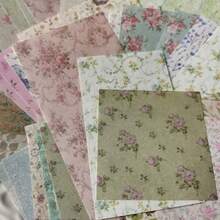 Vintage Floral Manual Decorative Paper DIY Collage Memo Paper - Multiple Styles - View 1