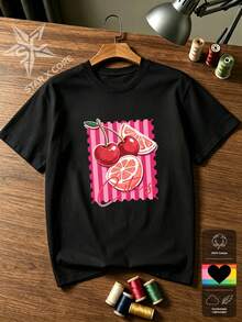 Women T-Shirts - 黑色 - 查看 1