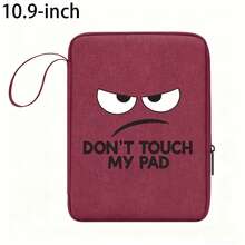 Don'T Touch My Pad Lanyard Portable Anti-Fall Anti-Shock Zipper Closure Easy Fashion 10.9Inch/12.9Inch For Ipad Pouch Daily Commute Office Universal - Multicolor - View 15