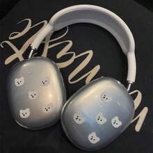 1 Pasang Casing Pelindung White Bear Max Full Coverage Soft Shell untuk Headphone Over-Ear Apple - MultiWarna - View 6
