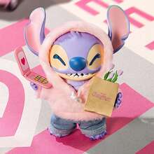 Miniso Stitch GenZ Street Style Vinyl Figure Surprise Box, Hoodie Outfit Doll Pendant Ornament For Bag Key Decor (1 PC Random Delivery) - Multicolor - View 3