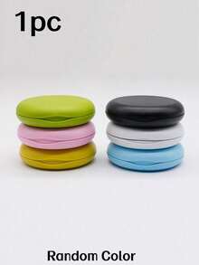 2-In-1 Orthodontic Retainer Storage Box Travel Set, Minimalist Orthodontic Retainer Storage Box, Fun Tooth Alignment Retainer Storage Box, Orthodontic Retainer Storage Box, Denture Box With Mirror, Portable Travel Denture Storage Box, Portable Orthodontic Retainer Storage - Multicolor - View 12