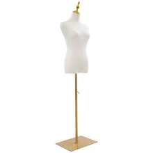 YUNRUX Adjustable Mannequin For Clothing Stores, Women's Model, Dress Display Model, Bridal Gown Stand - C - View 8