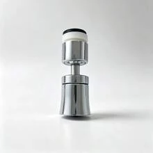 通用旋轉水龍頭延長器，360°可調轉向，多模式水流，細緻充氣柔和防濺水流，適用於大多數標準圓形水龍頭，免工具快速安裝與拆卸，小巧省空間 - 多色 - 查看 6