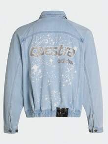 Adidas Originals Men's Denim Jacket KX4824 - Blue - View 2