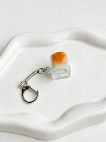 Keyboard Key Keychain, Pressure Relief, Bread Stress Toy, Creative Bag Pendant, Office School Home Novelty, Friend Gift. - Multicolor - View 10