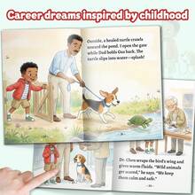 Veterinarian Theme Learning Notebook, Early Reading Writing Journal With Career Discovery Content For School And Home Use - Career Dream Reading Notebook - View 4
