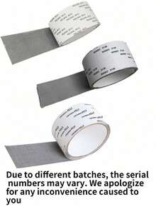 Waterproof Self‑Adhesive Window Screen Repair Tape, Mosquito Net Patch Stickers, Grid‑Shaped Mending Strips, Cuttable Screen Patches, Quick‑Fit DIY Mesh Repair Supplies, Insect‑Proof Screen Fix Accessories For Doors And Windows - A - View 5