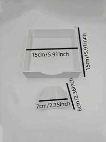 1/2pcs Washing Machine Drain Pan, Modern Minimalist Plastic Rectangular Tray With Raised Edges, Anti-Overflow And Anti-Spill Protection, Durable Waterproof Storage Accessory, Suitable For Laundry Room Daily Use And Back To School Season - One Size - View 6